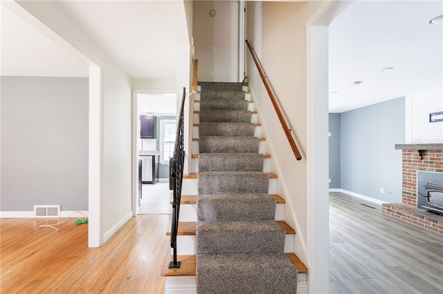 32 White Birch Cir, Chili, NY 14624 - stairs with wood finished floors