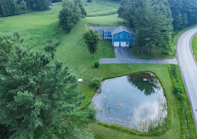 4022 W Milestrip Rd, Fenner, NY 13032 - aerial view of sparsely populated area featuring a nearby body of water