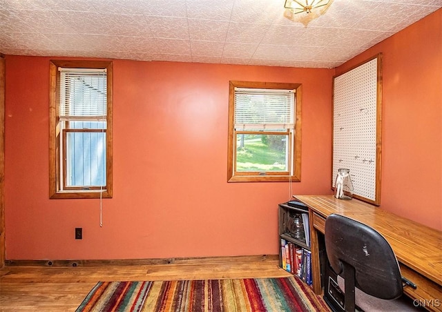 4022 W Milestrip Rd, Fenner, NY 13032 - office featuring wood finished floors