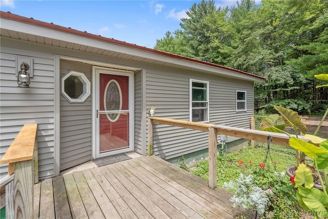 1037 County Route 17, Constantia, NY 13028 - view of wooden deck