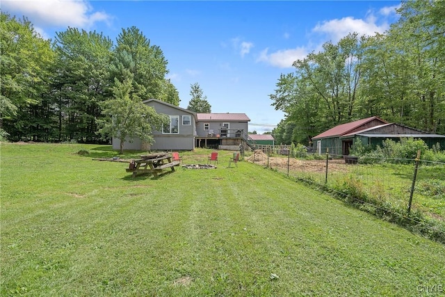 1037 County Route 17, Constantia, NY 13028 - view of yard