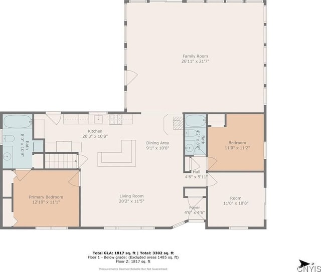 1037 County Route 17, Constantia, NY 13028 - view of floor plan / room layout