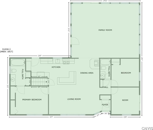 1037 County Route 17, Constantia, NY 13028 - view of property floor plan