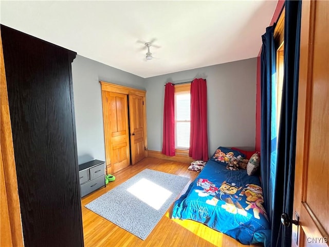 66 N Gordon St, Gouverneur, NY 13642 - bedroom with wood finished floors and baseboards