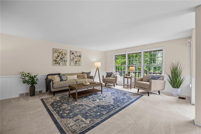 790 Oakridge Dr, Irondequoit, NY 14617 - living room featuring carpet flooring and baseboards