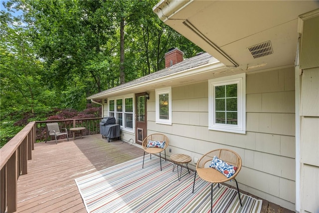 790 Oakridge Dr, Irondequoit, NY 14617 - deck featuring area for grilling