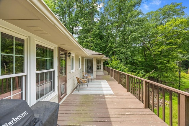 790 Oakridge Dr, Irondequoit, NY 14617 - view of wooden deck