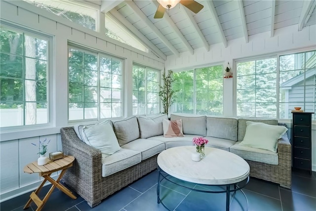 906 Lothario Cir, Webster, NY 14580 - sunroom featuring tile patterned floors and wood ceiling