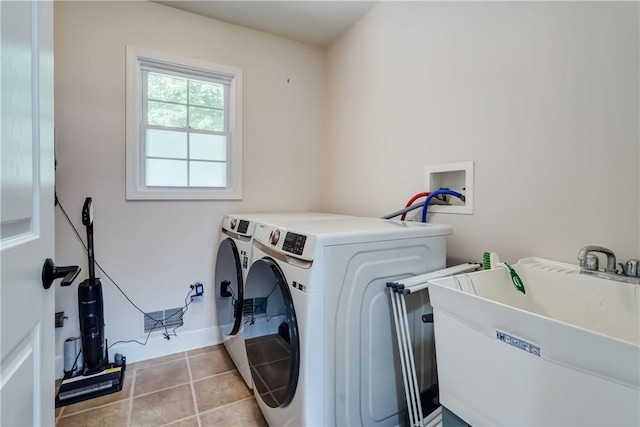 906 Lothario Cir, Webster, NY 14580 - laundry room with washer and dryer and tile patterned floors