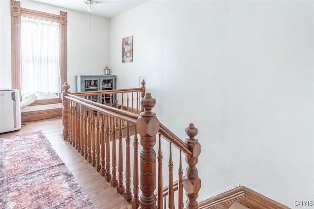 20199 County Route 181, Orleans, NY 13656 - staircase featuring wood finished floors and baseboards