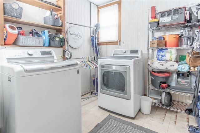 20199 County Route 181, Orleans, NY 13656 - washroom with washer and clothes dryer