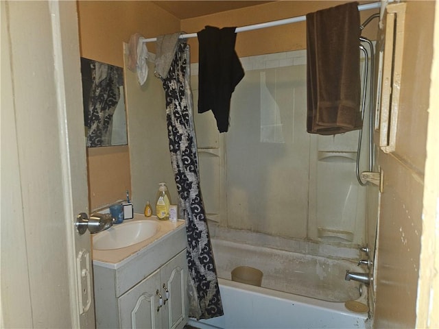 16 Seabrook St Unit 2, Rochester, NY 14621 - full bath featuring vanity and shower / tub combo with curtain