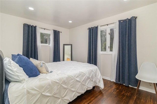 569 Marsh Rd, Pittsford, NY 14534 - bedroom featuring wood finished floors and recessed lighting