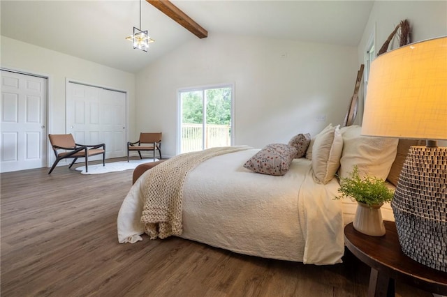 23 Kerry Park, Henrietta, NY 14534 - bedroom featuring dark wood-type flooring