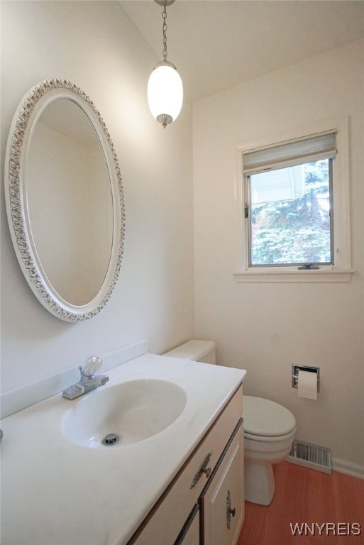 100 W Maplemere Rd, Amherst, NY 14221 - bathroom with vanity and wood finished floors