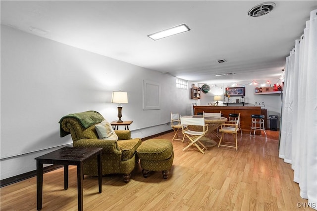 102 W Rand St, German Flatts, NY 13357 - sitting room featuring wood finished floors and a dry bar