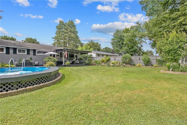 207 Baxton St, Clay, NY 13212 - view of yard featuring a wooden deck
