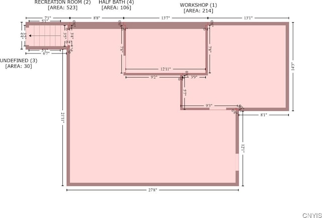 207 Baxton St, Clay, NY 13212 - view of floor plan / room layout