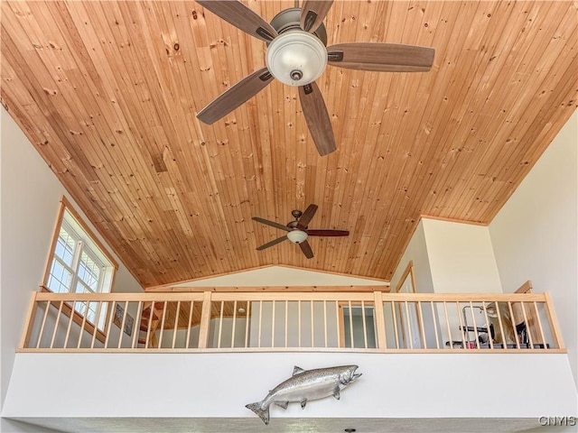 1812 Grenadier Island Rd Unit 1, Cape Vincent, NY 13618 - detailed view of a ceiling fan and wood ceiling