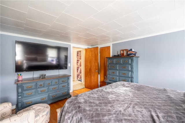 82 Maple St, Canisteo, NY 14823 - bedroom featuring wood finished floors