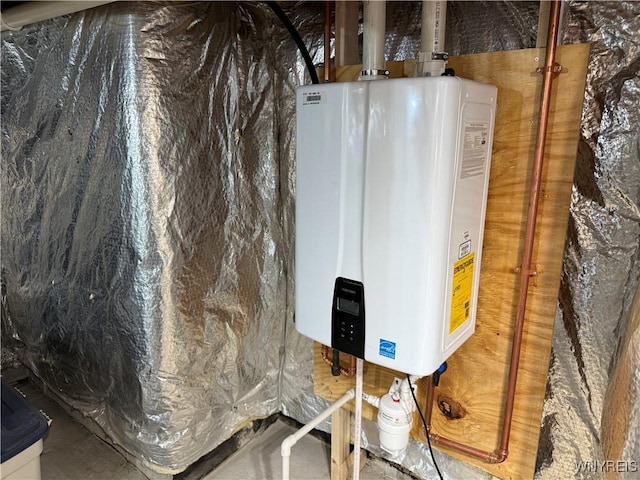 26 Forestglen Cir, Amherst, NY 14221 - utilities with tankless water heater