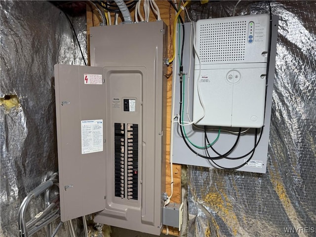 26 Forestglen Cir, Amherst, NY 14221 - utility room featuring electric panel