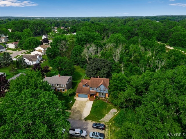 112 Creekview Dr, West Seneca, NY 14224 - bird's eye view of a heavily wooded area