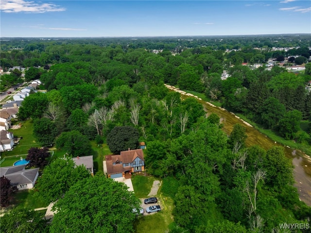 112 Creekview Dr, West Seneca, NY 14224 - aerial view of property and surrounding area featuring a heavily wooded area