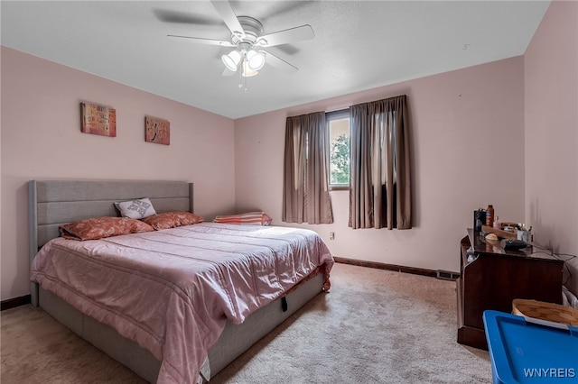 112 Creekview Dr, West Seneca, NY 14224 - bedroom featuring carpet floors and ceiling fan