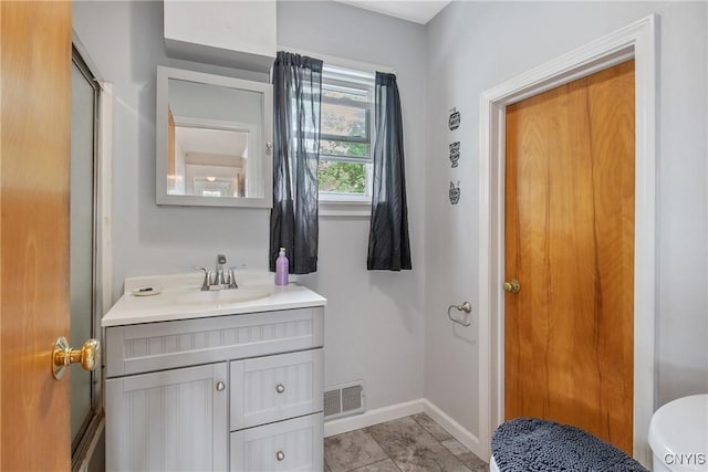 505 Tompkins St, Syracuse, NY 13204 - bathroom with vanity and baseboards