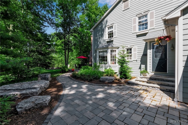 29 Cherry Tree Ln, Orchard Park, NY 14127 - view of patio / terrace with entry steps