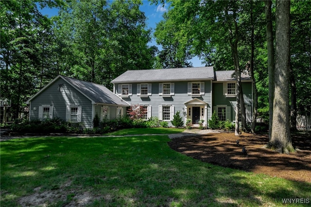 29 Cherry Tree Ln, Orchard Park, NY 14127 - colonial home featuring a front yard