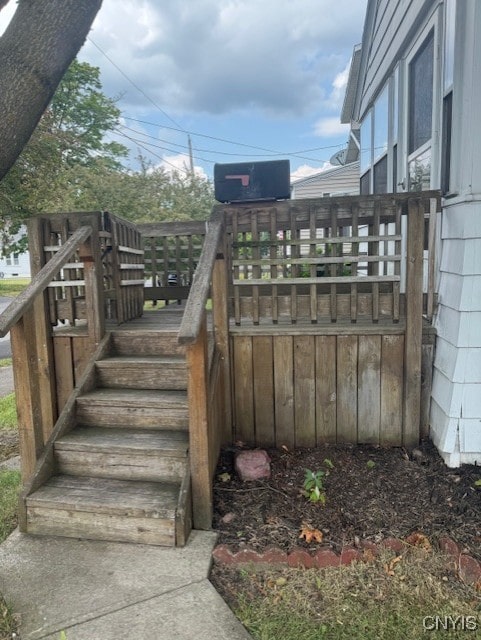 308 Wayland Rd, Salina, NY 13208 - deck featuring stairway