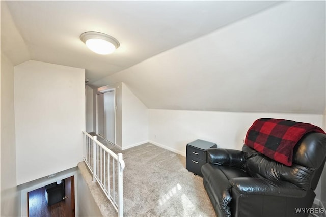 120 Cloverside Ct, West Seneca, NY 14224 - living area with vaulted ceiling and carpet