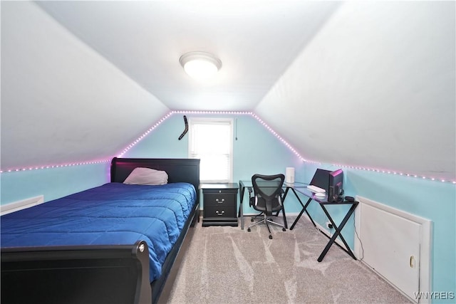 120 Cloverside Ct, West Seneca, NY 14224 - bedroom featuring carpet floors and vaulted ceiling