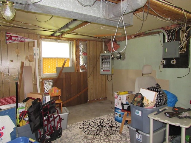 18 Mark Cir, Naples, NY 14512 - basement featuring electric panel