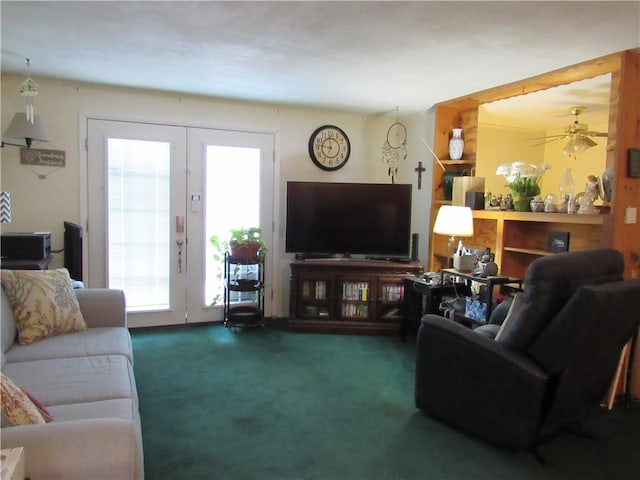 18 Mark Cir, Naples, NY 14512 - view of carpeted living area