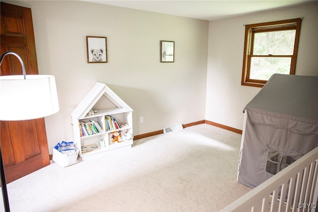 1346 Otisco Valley Rd, Otisco, NY 13110 - rec room with carpet flooring and baseboards