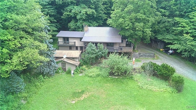 1346 Otisco Valley Rd, Otisco, NY 13110 - aerial overview of property's location