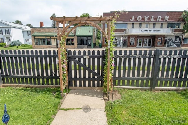 14 W Main St, Concord, NY 14141 - gate featuring a fenced front yard