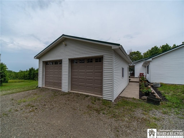 8800 Harmon Hill Rd, Pomfret, NY 14063 - view of detached garage
