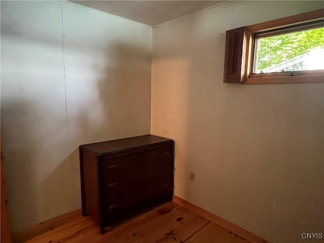 8227 Catfish Point Rd, Cape Vincent, NY 13624 - corridor featuring light wood-style flooring