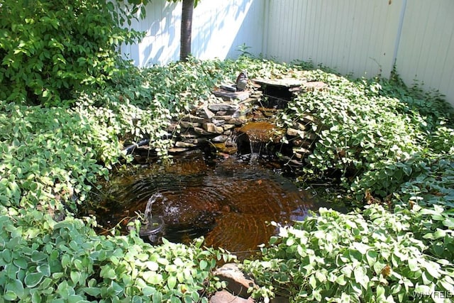 37 Woodmar Ter, West Seneca, NY 14224 - exterior view of a garden pond