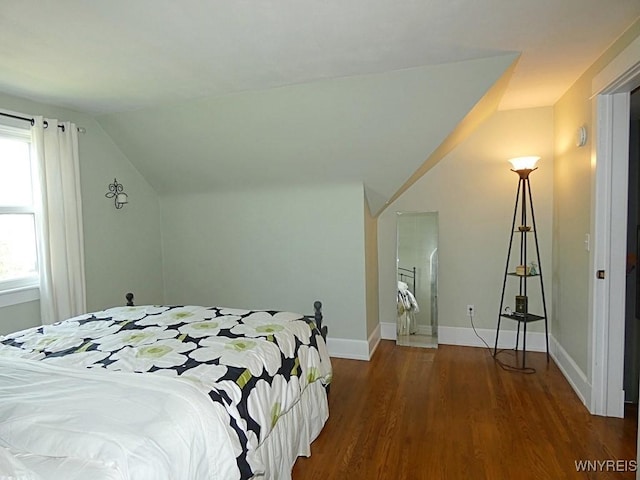 37 Woodmar Ter, West Seneca, NY 14224 - bedroom with wood finished floors and vaulted ceiling