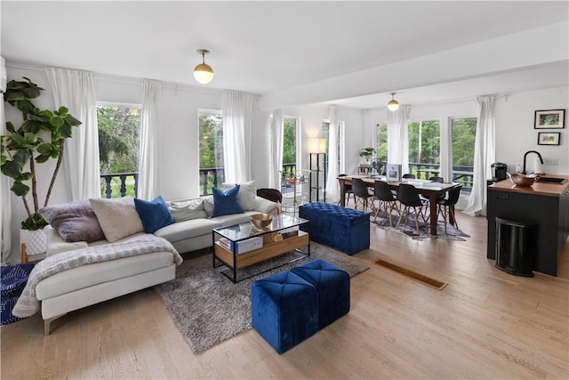 2064 County Highway 8, Roxbury, NY 12421 - living area with plenty of natural light and wood finished floors