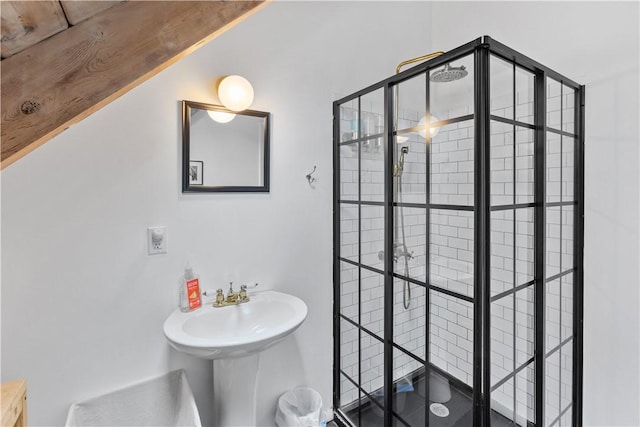 2064 County Highway 8, Roxbury, NY 12421 - full bath featuring a shower stall