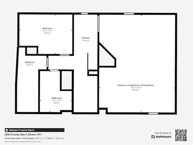2064 County Highway 8, Roxbury, NY 12421 - view of room layout