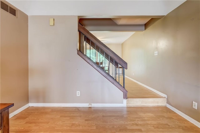 21 Spring Hl, Perinton, NY 14450 - staircase featuring wood finished floors and baseboards