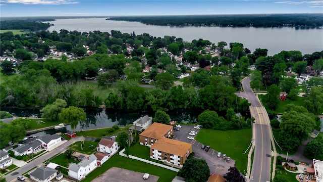 51 S 86th St Unit 10B, Niagara Falls, NY 14304 - aerial view of property and surrounding area with a large body of water