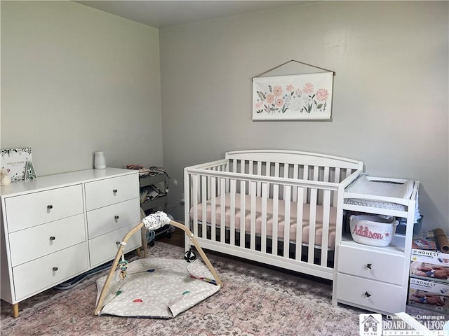 3420 Riverside Dr, Scio, NY 14895 - bedroom featuring a crib